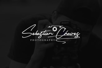 design photography signature logo or watermark
