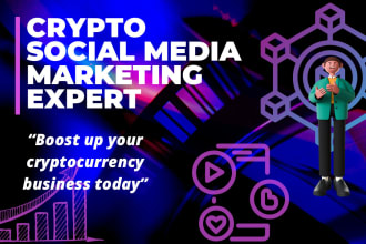 be your crypto social media account manager