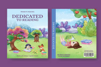provide book cover designs, layout designs, and book formatting services