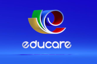 design childcare daycare education school baby logo
