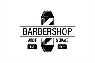 vector logo for barbershop