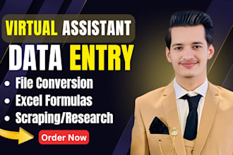 do fastest data entry, data scrubbing, finding emails, key contact info