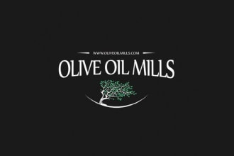 design traditional great olive oil mill logo for your business