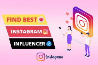 find best instagram influencer research for marketing