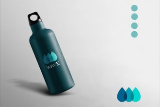 do creative bottle label and juice label design