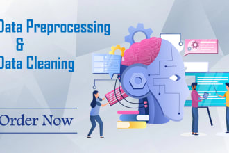 do data cleansing and preprocessing in python with ml model