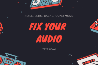 edit and fix your audio