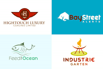 design creative flat minimalist business logo design