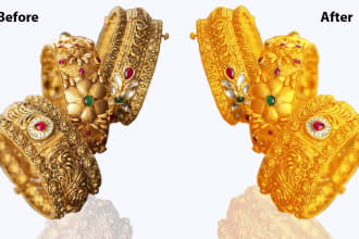 do best jewelry photo retouch for the client