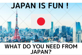 help you with anything related to japan