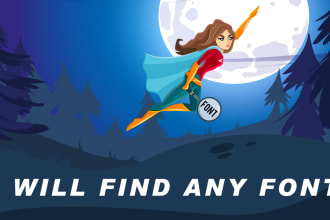 accurately identify font or find font very quickly
