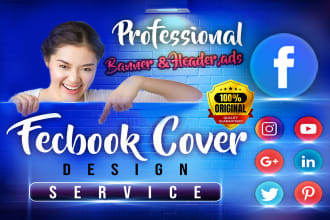create amazing facebook cover ads post or photo design