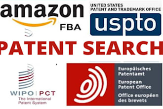 do patent and trademark search for your product