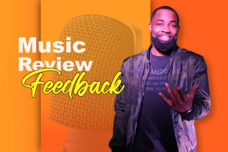 review your music and give you feedback