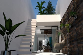 create interior design 3d rendering of apartment house