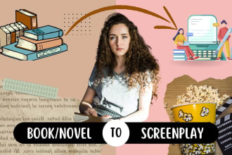 turn your novel, book, or story into a screenplay