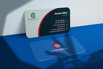 design professional print ready business card design