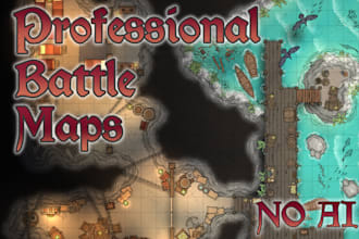 create a high quality battle map for ttrpg, dnd and games