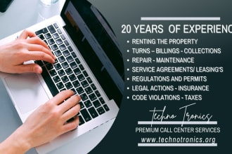 provide property management virtual assistant services