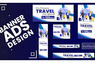 design any sized google banner ads display ads web banner ads