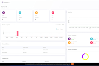 create laravel app ,admin panel and management systems