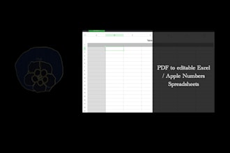 type and create apple numbers from other document types