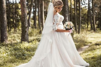 editing wedding photo in lightroom