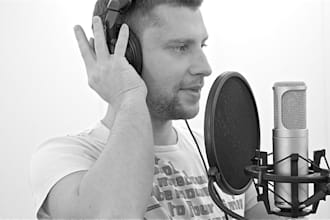 record a perfect and professional russian voice over