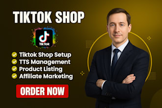 setup tiktok shop, tiktok affiliate and tiktok shop marketing