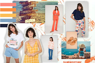 create fashion mood board