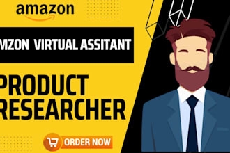 be your amazon virtual assistant for product or keyword research for amazon