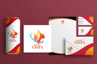 design  a creative and awesome logo with attractive brand identity design
