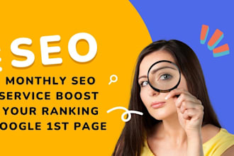 do monthly SEO, white hat link building
