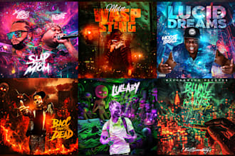 design professional rap and hip hop album cover art