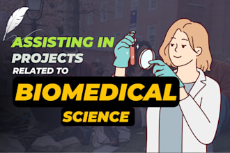 do biomedical, clinical, and lab research project assistance