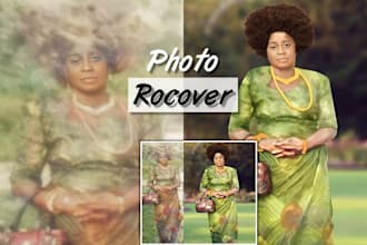 do old photo restore, merging and digital art designs