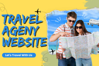 develop  travel agency website in wordpress