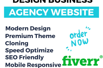 design business marketing agency website