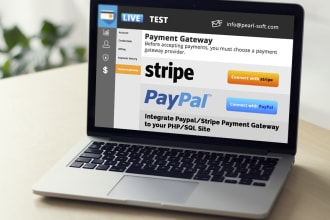 integrate any payment paypal flutterwave stripe payoneer