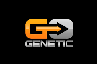 design classic powerful genetics logo with free revisions