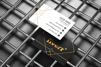 design corporate business card with unlimited revisions