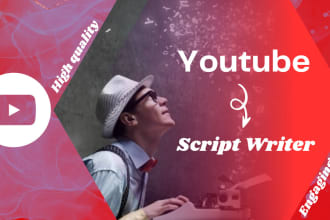write best scripts for your youtube