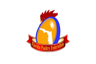 do dynamic original nice florida poultry federation logo in 1 day
