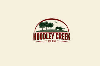 make beautiful simple  hoodley creek logo with free revisions