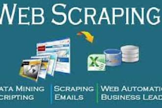 do web scraping using python
