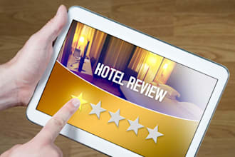 review your hotel or tea shop