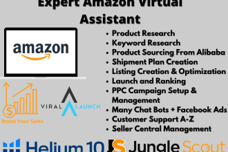 be your amazon, ebay, and walmart virtual assistant