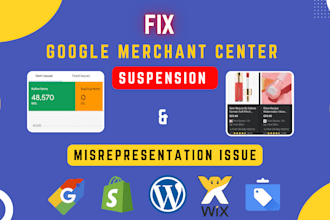 fix google merchant center suspension