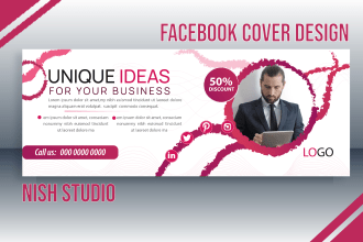 build facebook cover social media thumbnails  design