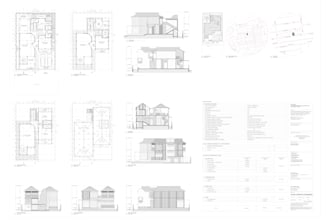 draw full set architectural drawings for municipal permits